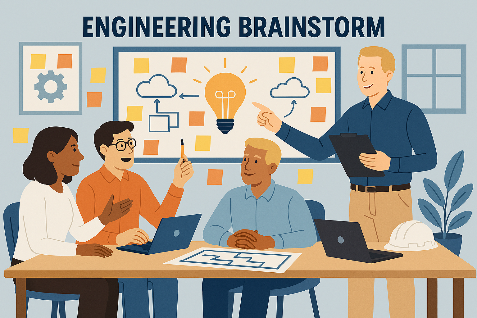A brainstorm session? Is it the most creative way to review and improve processes?